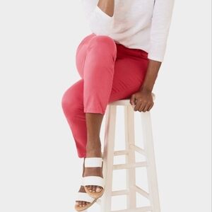 Tommy Bahama Paradise Pink High Rise Ankle Pants